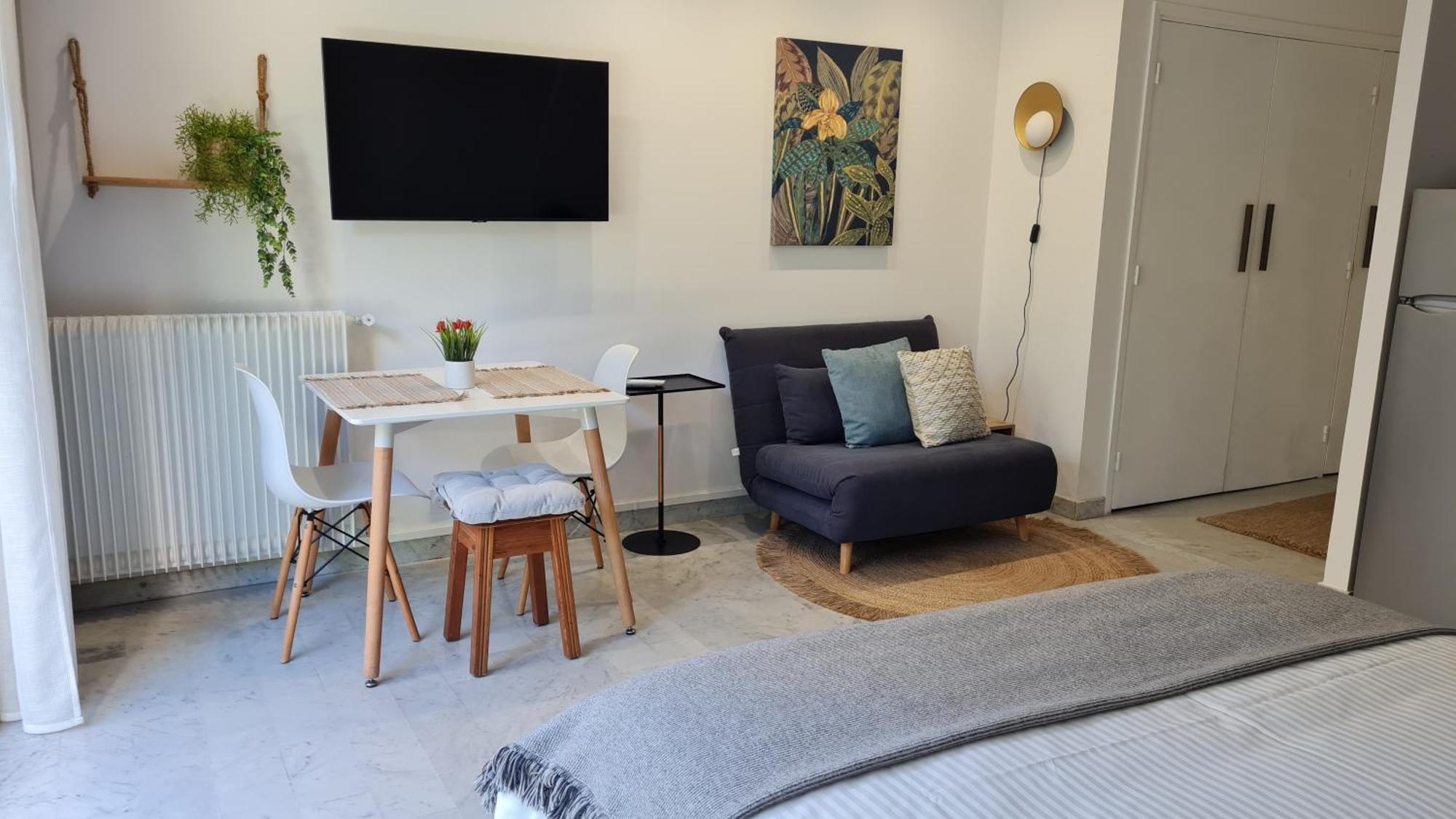 Studio Sun-Beach Avec Parking Et Jardin - 500M Des Plages De Juan Les Pins Αντίμπ Εξωτερικό φωτογραφία
